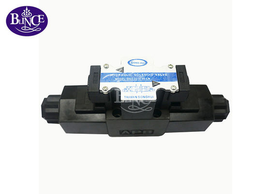 DSG-03 Series Miniature Hydraulic On Off Solenoid Valve Spool 24V DC Yuken Type